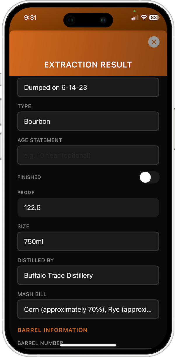 Rich collection management screenshot 2